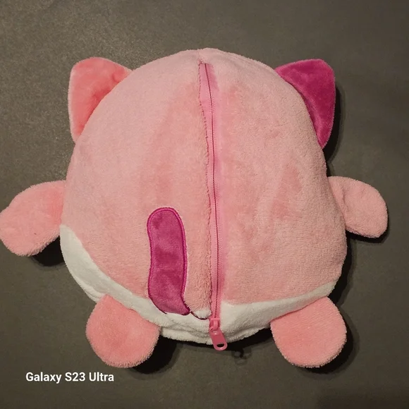 Huggle Pet Pink Kitty Hoodie One Size (Child) - Picture 11 of 12